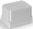 SPCP131813LG Cubo S 125 x 175 x 125 мм, 25 мм основание, глухая стенка, серая крышка, PC, IP