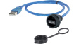 1310-1032-01 Кабель / адаптер; гнездо USB A, вилка USB A; 1310; V: USB 2.0