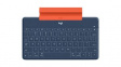 920-010042 Keyboard with iPhone Stand, Keys-To-Go, IT Italy, QWERTY, USB, Bluetooth/Wireless