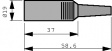 MAK 3100 S DIN Connector, Socket, 3 Poles, 4A, 34VAC/VDC