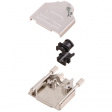 MHDTZK15-RA-PC-K D-Sub metal hood Poles 15