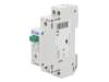 Z-PUL24/SS Модуль: кнопочный выключатель; 16А; Монтаж: DIN; IP40; 250ВAC; 24В