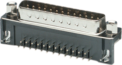 10309M832-VI-LF, D-Sub male 9 male solder pcb tht/90deg., Chin Shong