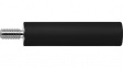 BU 2240 S Ni / SW Laboratory socket diam. 4 mm Black CAT II