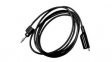 BU-P1166-48-0 Test Lead, Black, Brass/Beryllium Copper, 1.22m