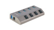 5G4AIBS-USB-HUB-EU USB Hub, USB-B Socket, 3.0, USB Ports 4, USB-A Socket