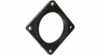 207299-4 Connector Accessories Flange Straight Thermoplastic Black Automotive Loose