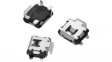 434331013822 Tactile Switch, 50 mA, 12 VDC