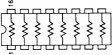 628A 332 Fixed Resistor Network 3.3 kOhm  ±  2 %