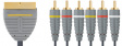 BVL5702 Video cable 2 m Blue