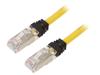 STP6X5MYL Patch cord; S/FTP,TX6A™ 10Gig; 6a; многопров; Cu; LSZH; желтый