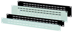 30702-056, 19^ vented front panel, 1 HE, Schroff