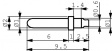 S1-B Laboratory plug diam. 1 mm