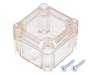 Z116PH ABS Корпус: универсальный; Х:49мм; Y:51мм; Z:36мм; ABS; прозрачный