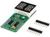 ALPHANUM R CLICK Дочерняя плата; mikroBUS; Интерфейс: SPI; Вых: PWM, логический