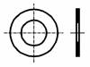 5510446, Шайба; круглая; M16; D=22мм; h=0,3мм; сталь; Покрытие: без покрытия, BOSSARD