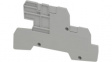 3076036 D-UTI/3 End plate, Grey