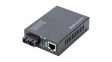 DN-82021-1 Media Converter, Ethernet - Fibre Single-Mode, Fibre Ports 1SC