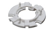 C14115 PF-SOCKET-CXA15-18 Base Part, 38 x 4.3mm, White