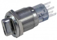 RND 210-00427 Anti-Vandal Rotary Selector Switch, DPDT, Blue