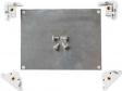 UHFK1008A Передняя панель для PolyBox 100806, с петлями, алюминий