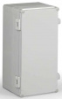 WPCP204018G Cubo W 200 x 400 x 185, с петлями и замками, рамная вставка, серая крышка, PC, I