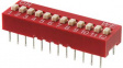 418117270912 DIP Switch Raised 12-Pin 2.54mm Through Hole