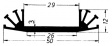 KS50-37,5E KOMBI 30 GRAD Heat Sink TO-3 / TO-66