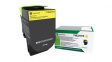 71B2HY0 Toner Cartridge, 3500 Sheets, Yellow