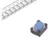 Y97LT25B8DBFP Микропереключатель TACT; SPST-NO; Положения:2; 0,05A/16ВDC; SMT