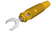 KB 3 GE Cable Lug \x1a4mm Solder Yellow 30A Nickel-Plated