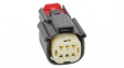 33472-0606 MX150, Receptacle Housing, 6 Poles, 2 Rows, 3.5mm Pitch