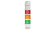 RND 430-00042 LED Signal Tower Green / Orange / Red 200mA 24V TWS Base Mount IP54 Terminal Block