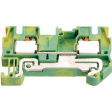 3211766 PT 4-PE terminal block green-yellow 0.2...4 mm2