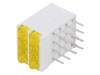 DBI04311, LED; в корпусе; желтый; 1,8мм; Кол-во диод: 8; 10мА; 38°; 2,1В; 13мкд, SIGNAL-CONSTRUCT