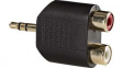 CABW22940AT Stereo Audio Adapter 3.5 mm Plug - 2x RCA Socket