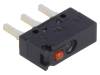 AV440461 Микропереключатель SNAP ACTION; без рычага; SPDT; 0,1A/30ВDC