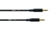 CFS 1.5 WW Audio cable assembly 1.5 m black