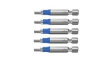 41650 Насадка; шестигранная; HEX 3мм; 50мм; Монтаж: 1/4" (E6,3мм); 5шт.