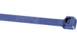 PLT3S-C186 Metal Detectable Cable Tie 292x4.8mm 133N Polypropylene Blue