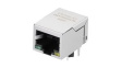 TMJG4933HENL Industrial Connector, 1G Base-T, RJ45, Socket, Right Angle, Ports - 1, Contacts 