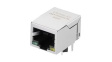 TMJG4933HENL Industrial Connector, 1G Base-T, RJ45, Socket, Right Angle, Ports - 1, Contacts - 8