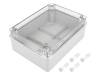 S-BOX 416-P Корпус: универсальный; Х:140мм; Y:190мм; Z:70мм; полистирен; серый