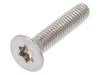 3061378 Винт; 4x20; Головка: потайная; Torx; нержавеющая сталь А2