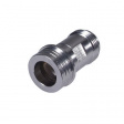 33 QN-N-50-1/133 NE Straight Adapter, QN Plug - N Socket, 50Ohm