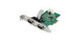 PEX2S953 PCI Express Serial Card with 16950 UART, 2x DB9, Mini PCI-E x 1