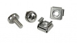 CABSCREWM52 [100 шт] Startech Screws and Cage Nuts for use with Server Racks and Cabinets M5 x 12mm, 100 Pack