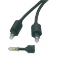 BB-1920 Audio cable Toslink - Toslink/3.5 mm 1.8 m Black