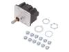 4NT1-12 Toggle Switch, 4P3T, Latched, 20A, 28VDC