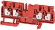 2051530000 A4C 4 RD terminal block a push-in, 0.5...4 mm2 800 vac 32 a red